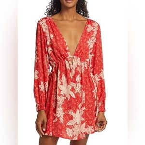 NWT Free People plunge soli dress